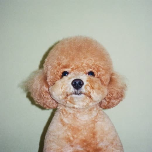 A small dog with a freshly finished tidy trim